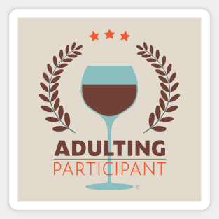 Adulting Participant Magnet